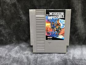 MISSION IMPOSSIBLE for the NES CLEANED, TESTED, & AUTHENTIC!