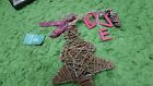 TAIAN TOP POUND AMAZING CHRISTMAS HANDCRAFTED TREE WITH LOVE size:26x20 cm