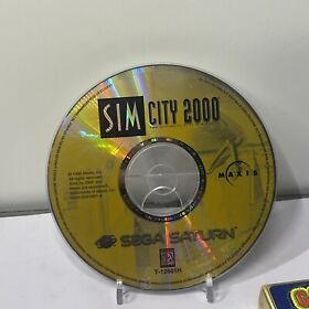 SimCity 2000 (Sega Saturn, 1995) Disc Only See Photos