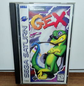 Gex for Sega Saturn Complete w/ Manual & Registration Card *Pre Owned*