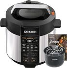 COSORI Electric Pressure Cooker 6 Quart, 9-in-1 Instant Multi Cooker, 1100W .