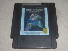 NINTENDO NES GAME CARTRIDGE KING OF KINGS THE EARLY YEARS WISDOM TREE
