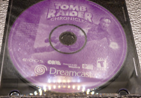 Tomb Raider Chronicles Sega Dreamcast 2000 Disk Only, tested works