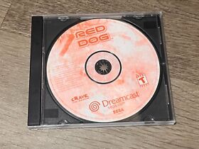 Red Dog Sega Dreamcast Game Disc Only Tested Authentic