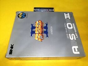 Neo Geo AES  ASO II The Last Guardian / ALPHA MISSION 2 CARTON BOX  NEOGEO SNK. 
