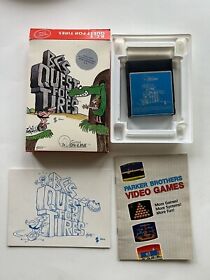 ColecoVision B.C.'s Quest For Tires Video Game Original Box & instructions