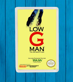 Low G Man Nintendo Nes Fridge Magnet Kühlschrankmagnet Kühlschrank