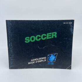 Notice Nintendo NES Soccer Très Bon État Rare - Version FAH