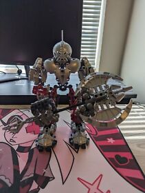 100% complete no cracks Lego Bionicle set 8733 Titan warrior Axonn