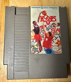 Hoops (Nintendo Entertainment System, NES) funciona probado
