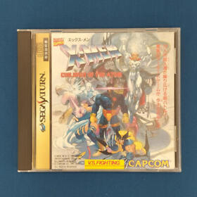 Capcom X-Men Children Of The Atom Sega Saturn SS NTSC-J Used from Japan