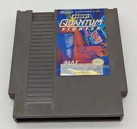 Kabuki Quantum Figther NES Cartridge Only Tested Works Nintendo Hal 1990