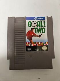 Goal Two (Nintendo Entertainment System NES 1992) with players Manual