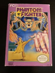 Phantom Fighter (Nintendo Entertainment System, 1990) NES CIB Complete + Inserts