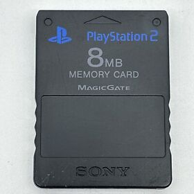 Sony Playstation 2 PS2 Official OEM MagicGate 8mb Memory Card Genuine SCPH-10020