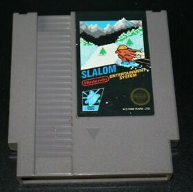 Slalom NES Nintendo Authentic Cartridge Tested Working Original