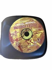 Star Wars: Demolition (SEGA Dreamcast, 2000) Game Only!Tested