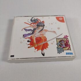 Japanese Sakura Wars Taisen 1 CIB w/ Cards SEGA Dreamcast Japan Import US Seller