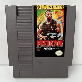 Predator (Nintendo NES, 1989) Cartridge ONLY - Authentic - TESTED & Working !