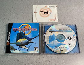 2000 SEGA DREAMCAST MARINE FISHING VIDEO GAME MANUAL DISC