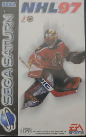 NHL 97 (EA Sports 1996) Sega Saturn (CD Manual Box) working classic-game