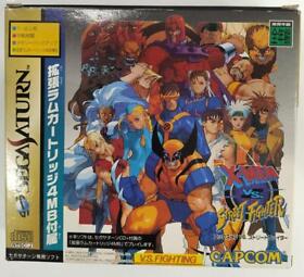 Capcom X-Men Vs Street Fighter Sega Saturn Software