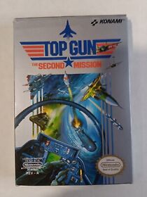 Top Gun-The Second Mission Original NES Box Only