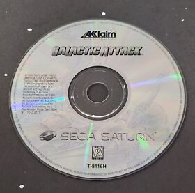 Galactic Attack (Sega Saturn) Disc Only,  Tested - Authentic