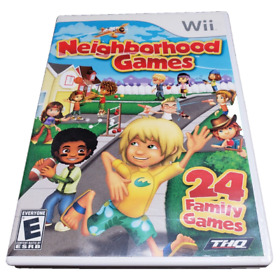 🔴Neighborhood Games (Nintendo Wii, 2009) Complete