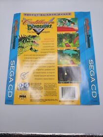 All Original - Sega CD - Back ART ONLY and a Rocket Science Gear Catalog