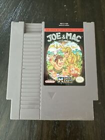 Nintendo NES Game Only Joe & Mac 