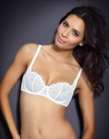 NWT Agent Provocateur Love Full Bra in White - Size 30DD