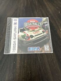 Brand New Sealed Sega Saturn Game Sega Rally Championship Netlink Edition