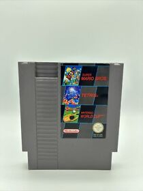 Super Mario Bros - Tetris - World Cup 3 in 1 NES Nintendo - Nur Modul PAL ✅
