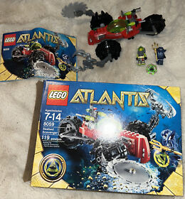 LEGO Atlantis: Seabed Scavenger (8059) 100% Complete With Box And Instructions