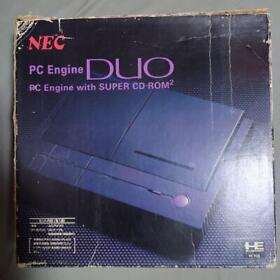 PC Engine DUOAV Console Cable AC Adapter Controller w/Box Instruction JAPAN JP