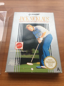 Nintendo NES Jack Nicklaus' Golf ITA MATTEL PAL-A CIB OFFER? OFERRTA? NES-JC-ITA