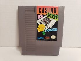 Casino Kid Nintendo Entertainment System NES, 1989, Tested, Clean