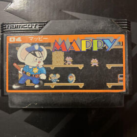 [Famicom software] [software only] [No box or manual included] mappy japan