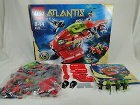 LEGO Atlantis 8075 Neptune Carrier Complete with Instructions OBA + Original Packaging 