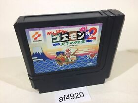 af4920 Ganbare Goemon Gaiden 2 Mystical Ninja NES Famicom Japan