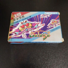 Famicom software Galaga Namco Shooting game  1981 Galaxian series japan