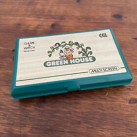 Nintendo Game & Watch Green House Multi-screen video game  GH-54 1983