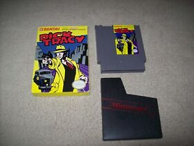 Dick Tracy (Nintendo NES Video Game) With Box