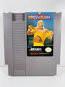 WWF WrestleMania -- NES Nintendo Original Classic Authentic Game TESTED 