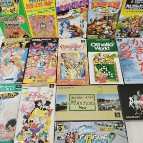 lot of 15 NES/FC Famicom NTSC-J Japan BOX Manual soccer/super mario cart