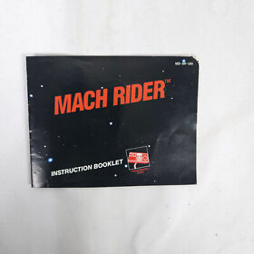 Manual de Instrucciones Mach Rider Nintendo Entertainment System NES *Solo*