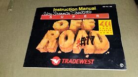 Super Off Road Nintendo NES Manual Only ~ Instruction Booklet 