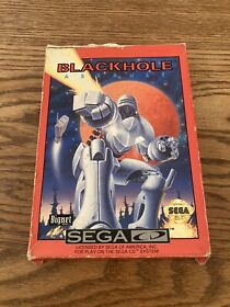 BLACKHOLE ASSAULT  (Sega CD, 1992) Complete - Box, CD, Case, Manual