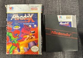 Abadox Nintendo NES ~ In Original Box! ~ Works Great! ~ Fast Shipping! ~ LQQK